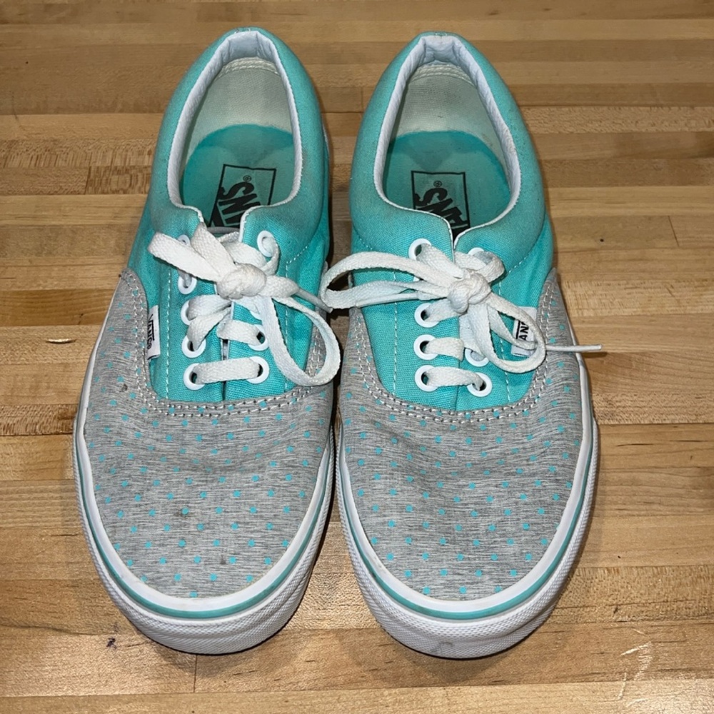 Vans Off the Wall Chambray Dot Sneakers TB4R